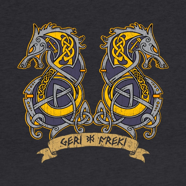 Geri & Freki: Odin's Companions by KennefRiggles